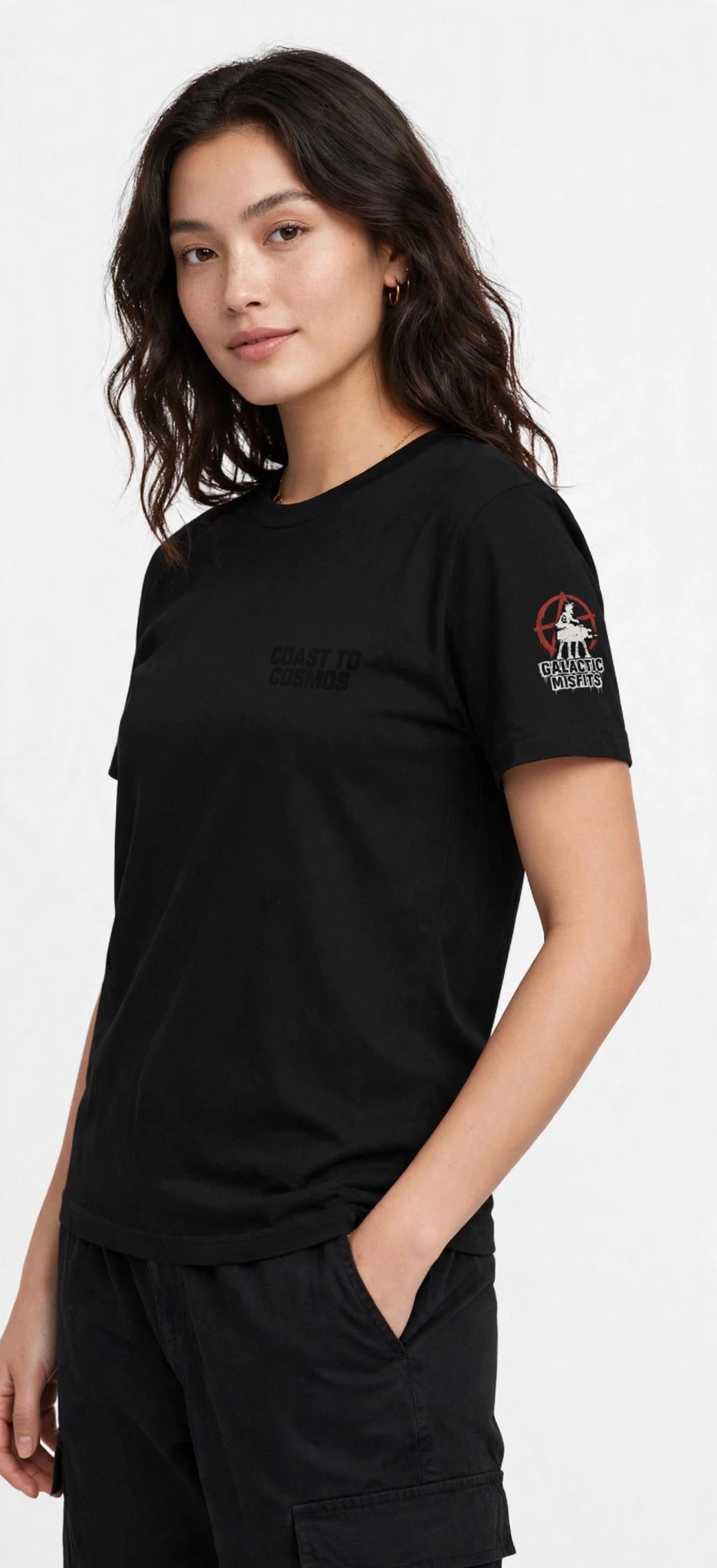 Texas Coast to Cosmos Tee - Outline Back Edition